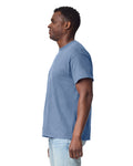 Gildan G200 Ultra Cotton T-Shirt - Stone Blue - model side