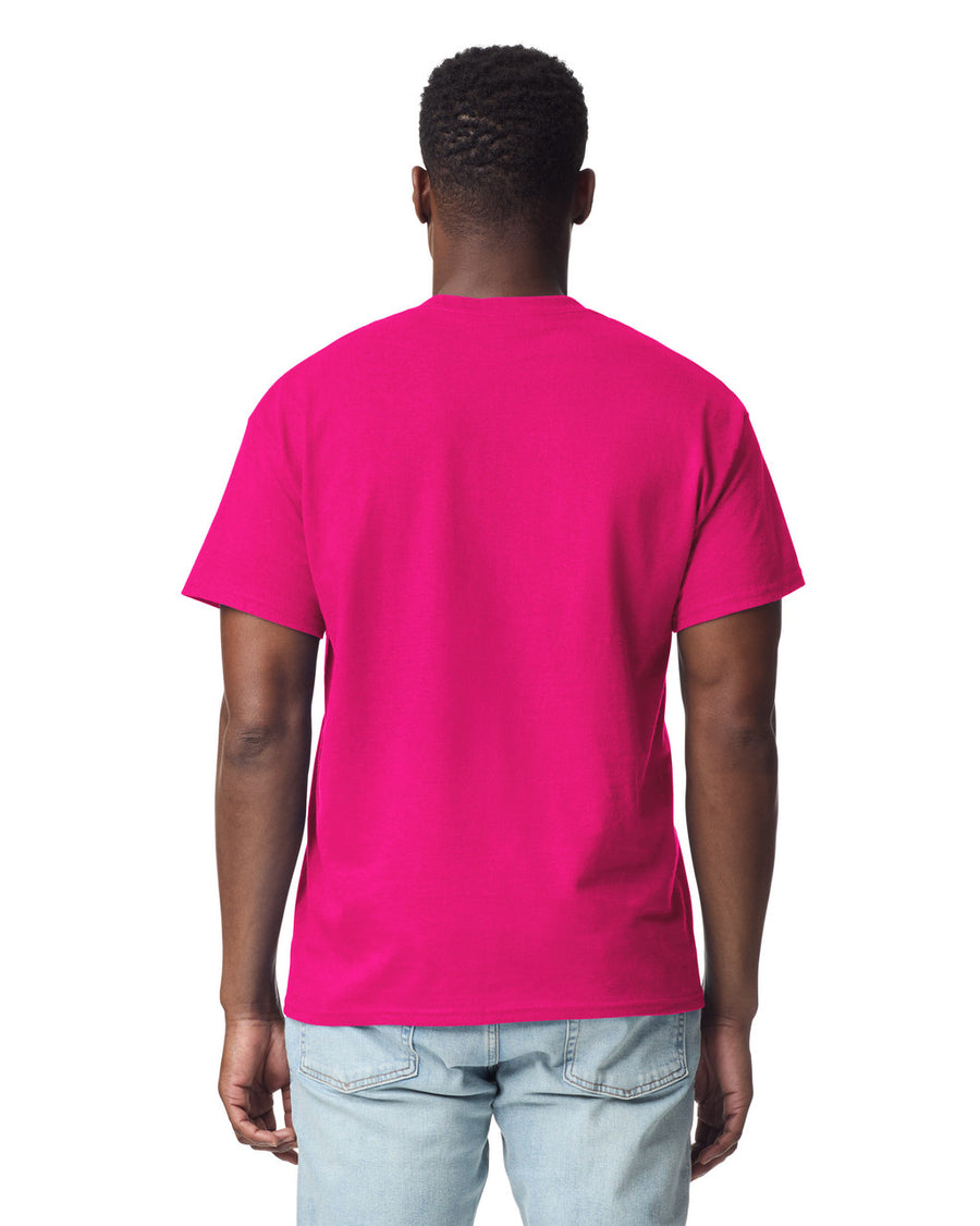 Gildan G200 Ultra Cotton T-Shirt - Heliconia - model back
