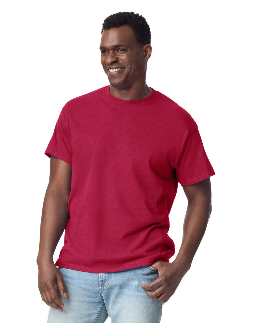 Gildan G200 Ultra Cotton T-Shirt - Cardinal Red - model front