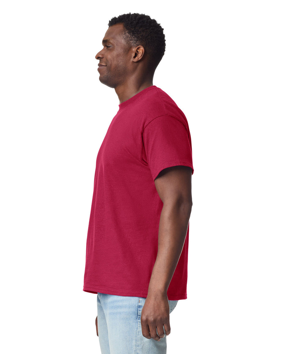 Gildan G200 Ultra Cotton T-Shirt - Cardinal Red - model side