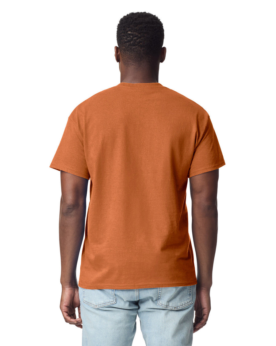 Gildan G200 Ultra Cotton T-Shirt - Orange - model back