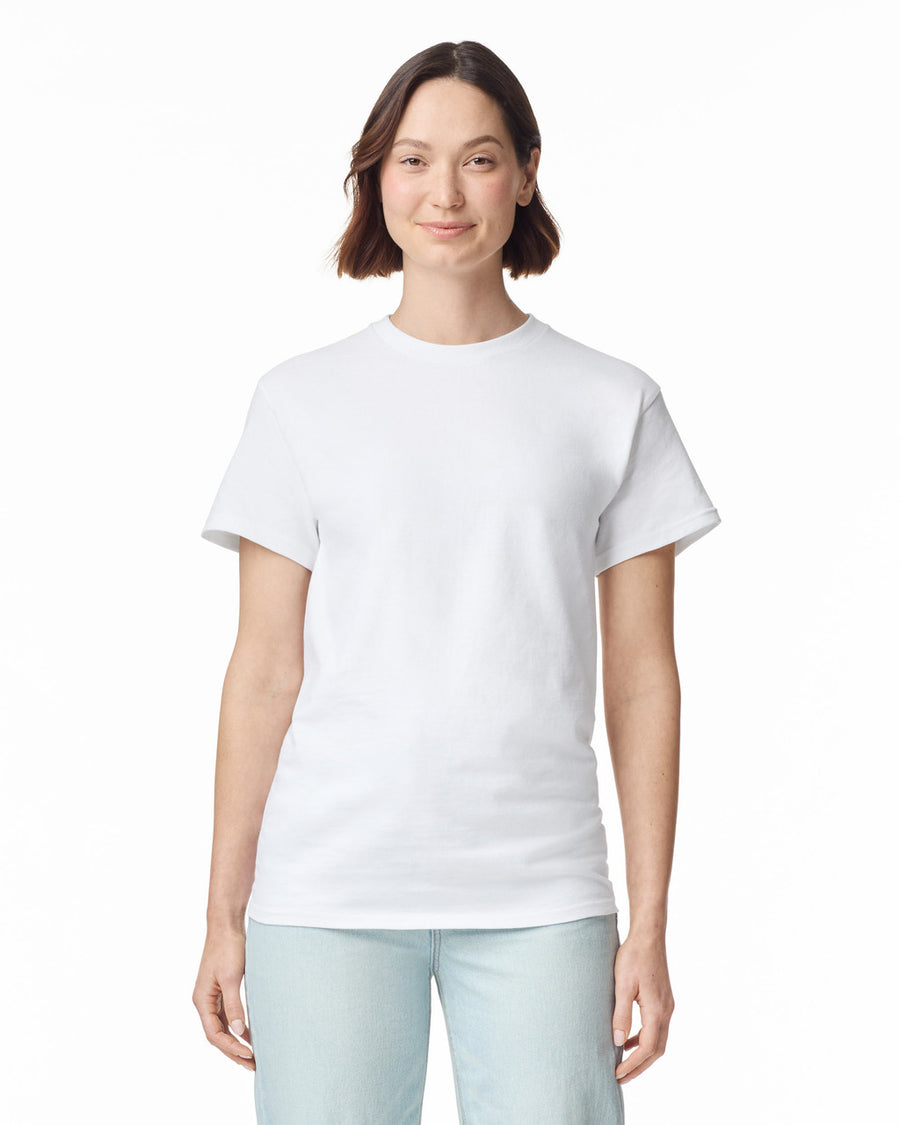 Gildan G200 Ultra Cotton T-Shirt - White - model front