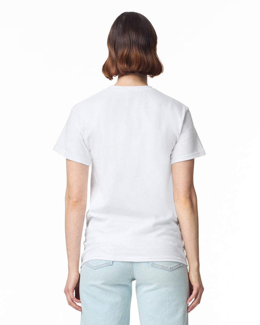 Gildan G200 Ultra Cotton T-Shirt - White - model back