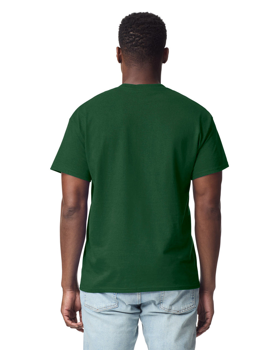 Gildan G200 Ultra Cotton T-Shirt - Forest - model back