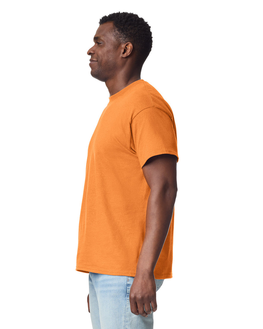 Gildan G200 Ultra Cotton T-Shirt - Tangerine - model side
