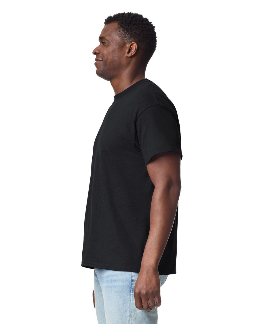 Gildan G200 Ultra Cotton T-Shirt - Black - model side