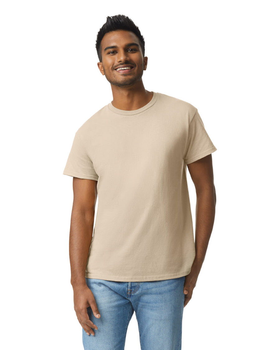 Gildan G200 Ultra Cotton T-Shirt - Sand - model front
