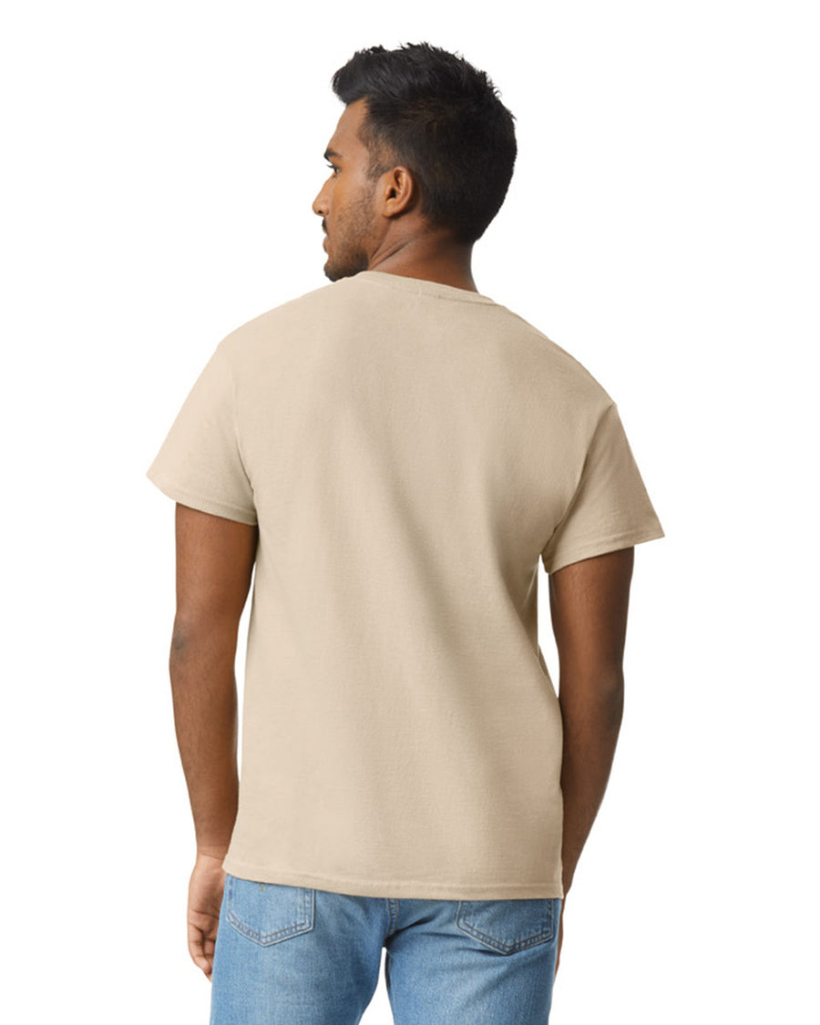 Gildan G200 Ultra Cotton T-Shirt - Sand - model back