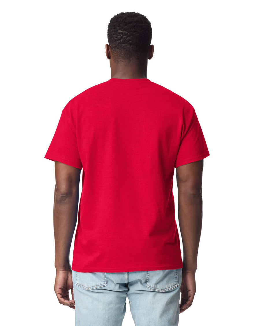 Gildan G200 Ultra Cotton T-Shirt - Red - model back