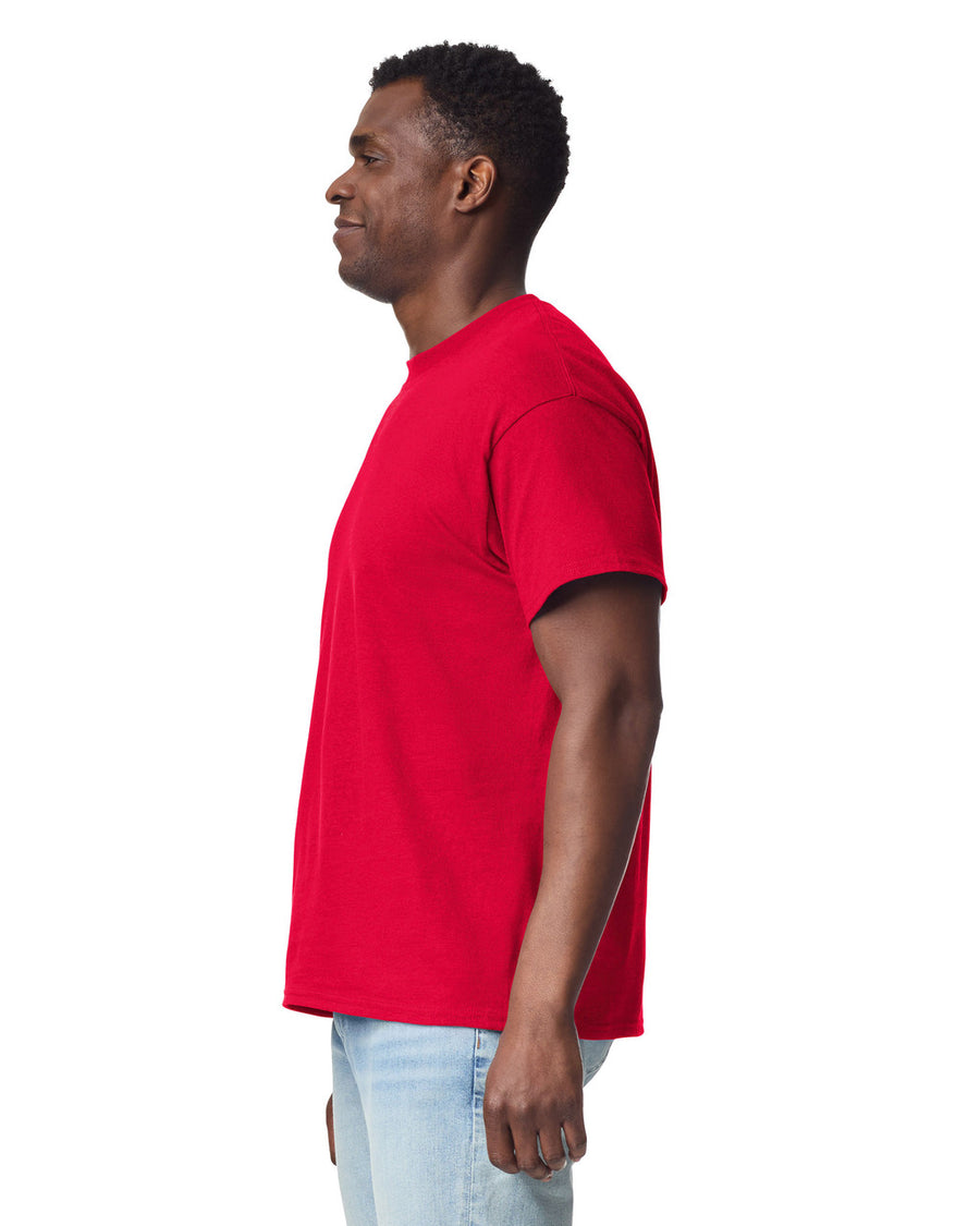 Gildan G200 Ultra Cotton T-Shirt - Red - model side