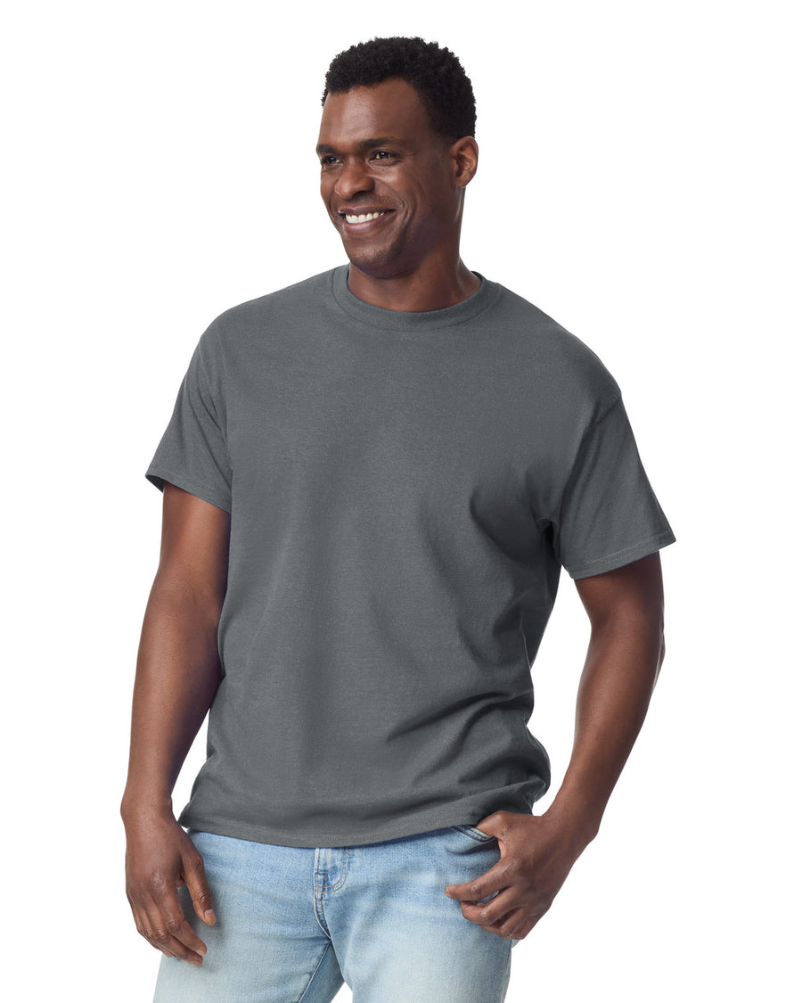 Gildan G200 Ultra Cotton T-Shirt - Charcoal - model front