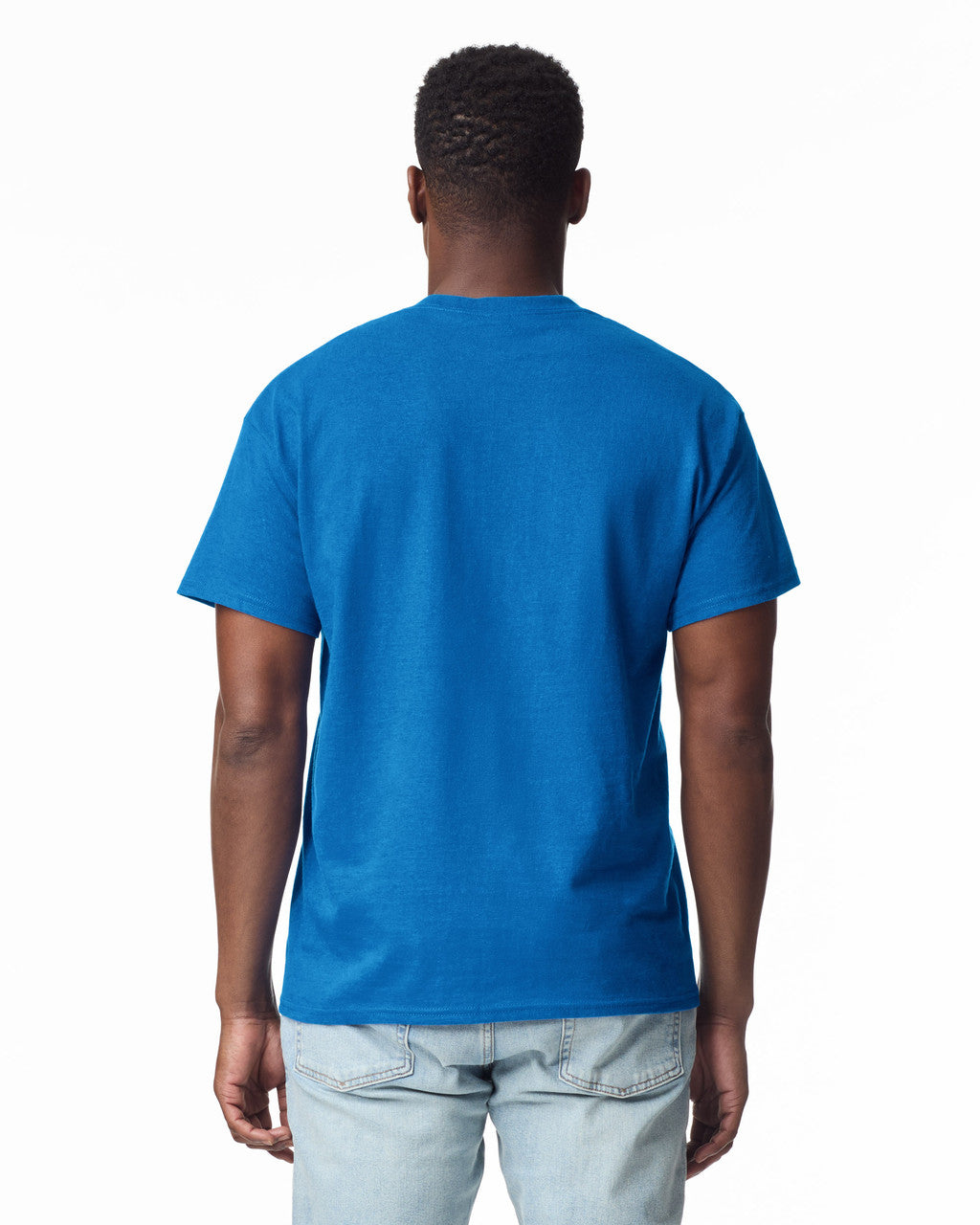 Gildan G200 Ultra Cotton T-Shirt - Royal - model back