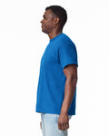 Gildan G200 Ultra Cotton T-Shirt - Royal - model side