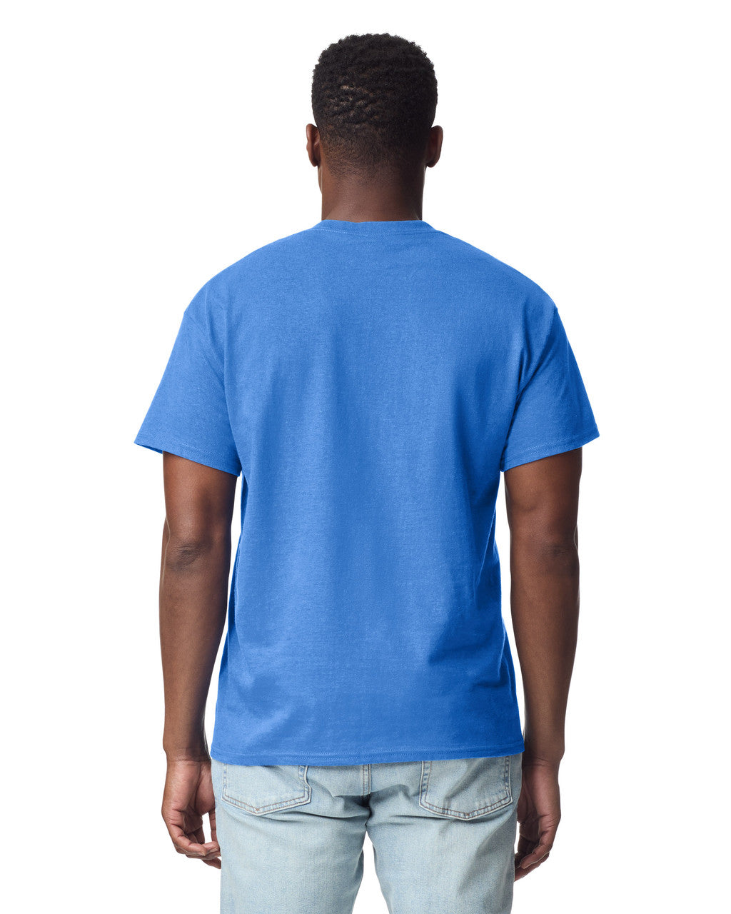 Gildan G200 Ultra Cotton T-Shirt - Iris - model back