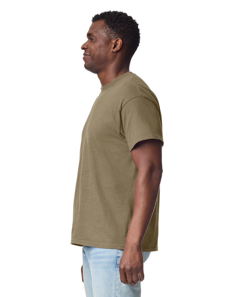 Gildan G200 Ultra Cotton T-Shirt - Prairie Dust - model side