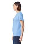 Gildan G200 Ultra Cotton T-Shirt - Light Blue - model side