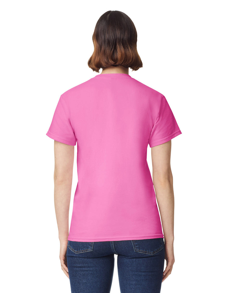 Gildan G200 Ultra Cotton T-Shirt - Azalea - model back