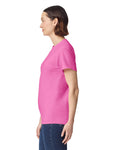 Gildan G200 Ultra Cotton T-Shirt - Azalea - model side