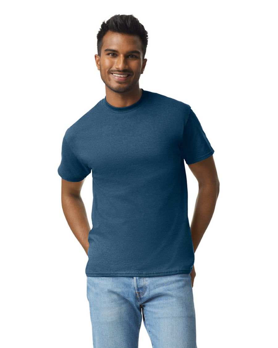 Gildan G200 Ultra Cotton T-Shirt - Blue Dusk - model front