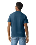 Gildan G200 Ultra Cotton T-Shirt - Blue Dusk - model back
