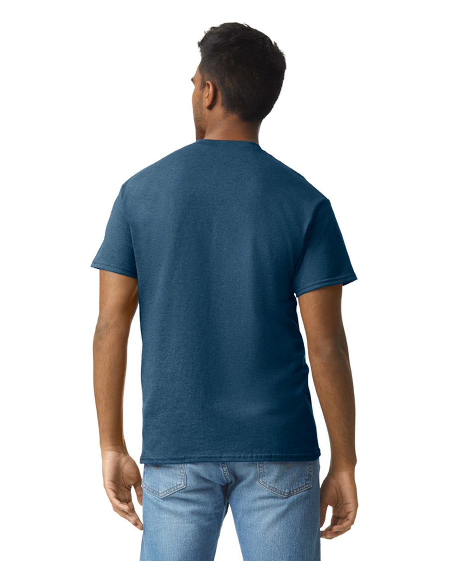 Gildan G200 Ultra Cotton T-Shirt - Blue Dusk - model back