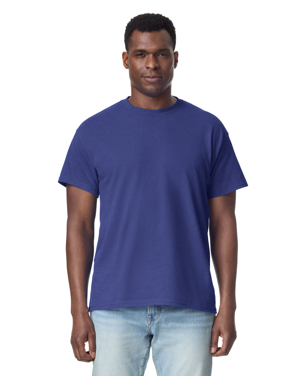 Gildan G200 Ultra Cotton T-Shirt - Metro Blue - model front