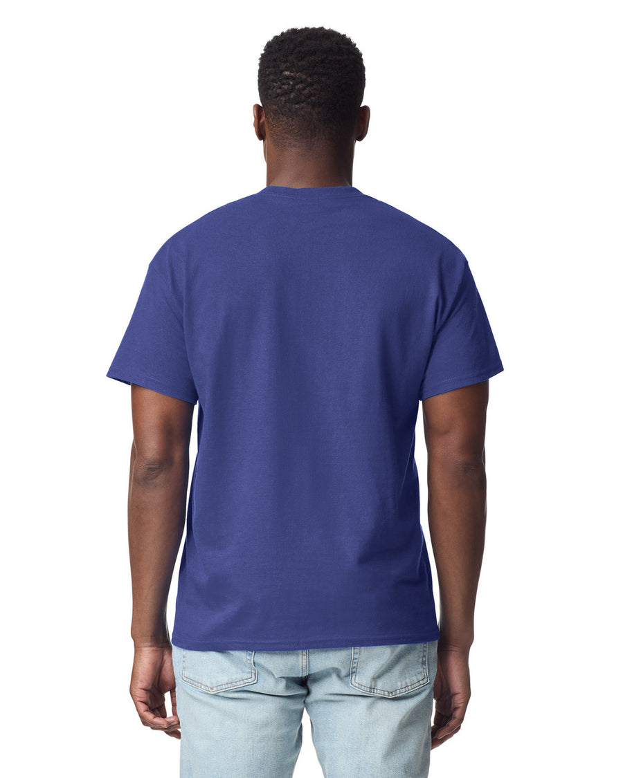 Gildan G200 Ultra Cotton T-Shirt - Metro Blue - model back
