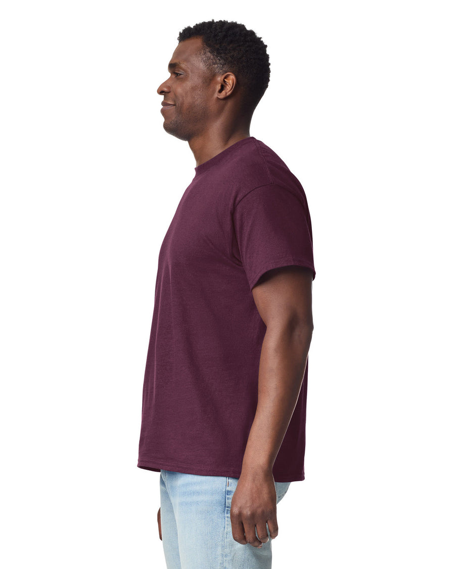 Gildan G200 Ultra Cotton T-Shirt - Maroon - model side