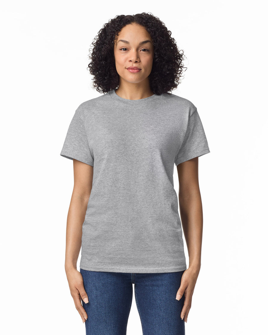 Gildan G200 Ultra Cotton T-Shirt - Sport Grey - model front