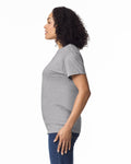 Gildan G200 Ultra Cotton T-Shirt - Sport Grey - model side