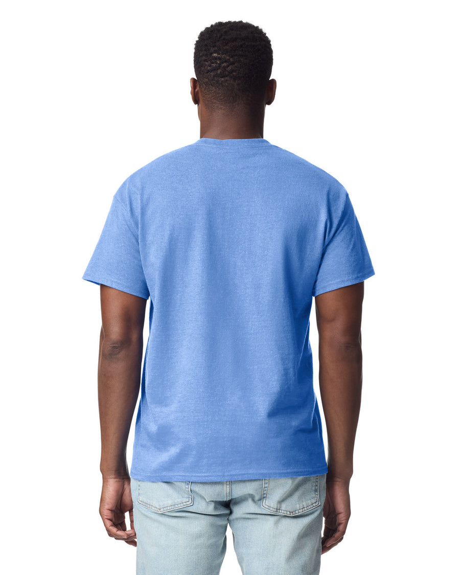 Gildan G200 Ultra Cotton T-Shirt - Carolina Blue - model back