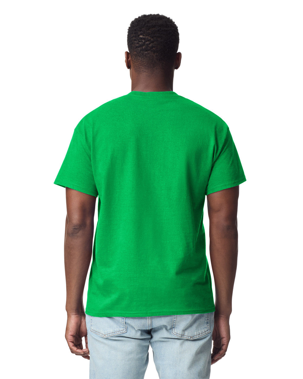 Gildan G200 Ultra Cotton T-Shirt - Irish Green - model back