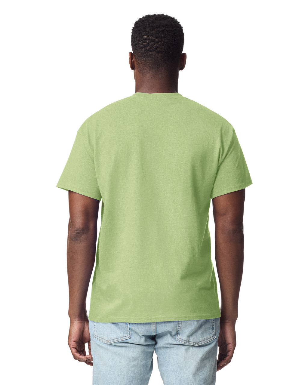 Gildan G200 Ultra Cotton T-Shirt - Pistachio - model back