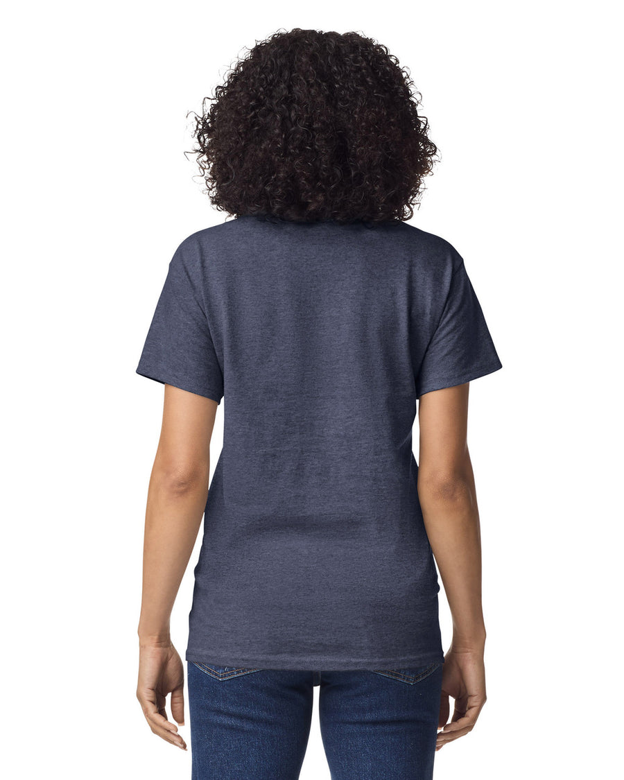 Gildan G200 Ultra Cotton T-Shirt - Navy - model back