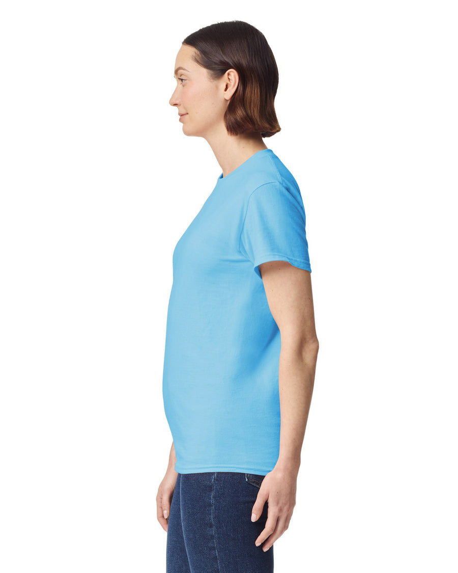 Gildan G200 Ultra Cotton T-Shirt - Sky - model side