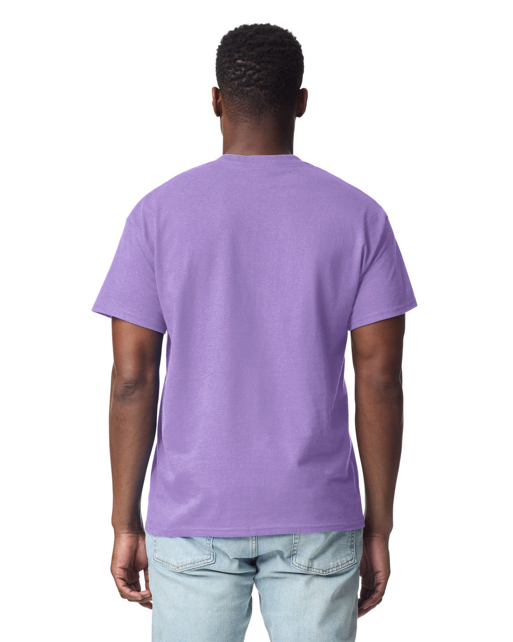 Gildan G200 Ultra Cotton T-Shirt - Orchid - model back