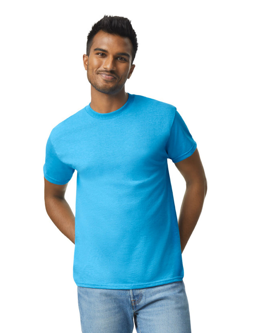 Gildan G200 Ultra Cotton T-Shirt - Sapphire - model front