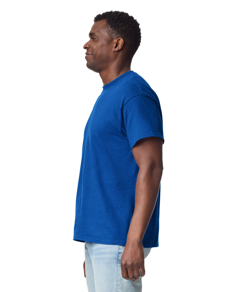 Gildan G200 Ultra Cotton T-Shirt - Antique Royal - model side