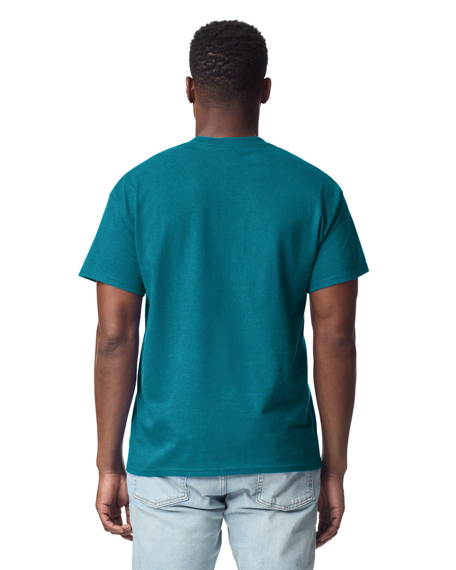 Gildan G200 Ultra Cotton T-Shirt - Galapagos Blue - model back