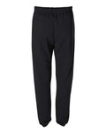 Jerzees 4850MR Unisex Super Sweats NuBlend Sweatpants with Pockets - Black - back