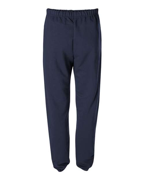 Jerzees 4850MR Unisex Super Sweats NuBlend Sweatpants with Pockets - J. Navy - back