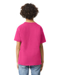Gildan 2000B Youth Ultra Cotton T-Shirt - Heliconia - model back