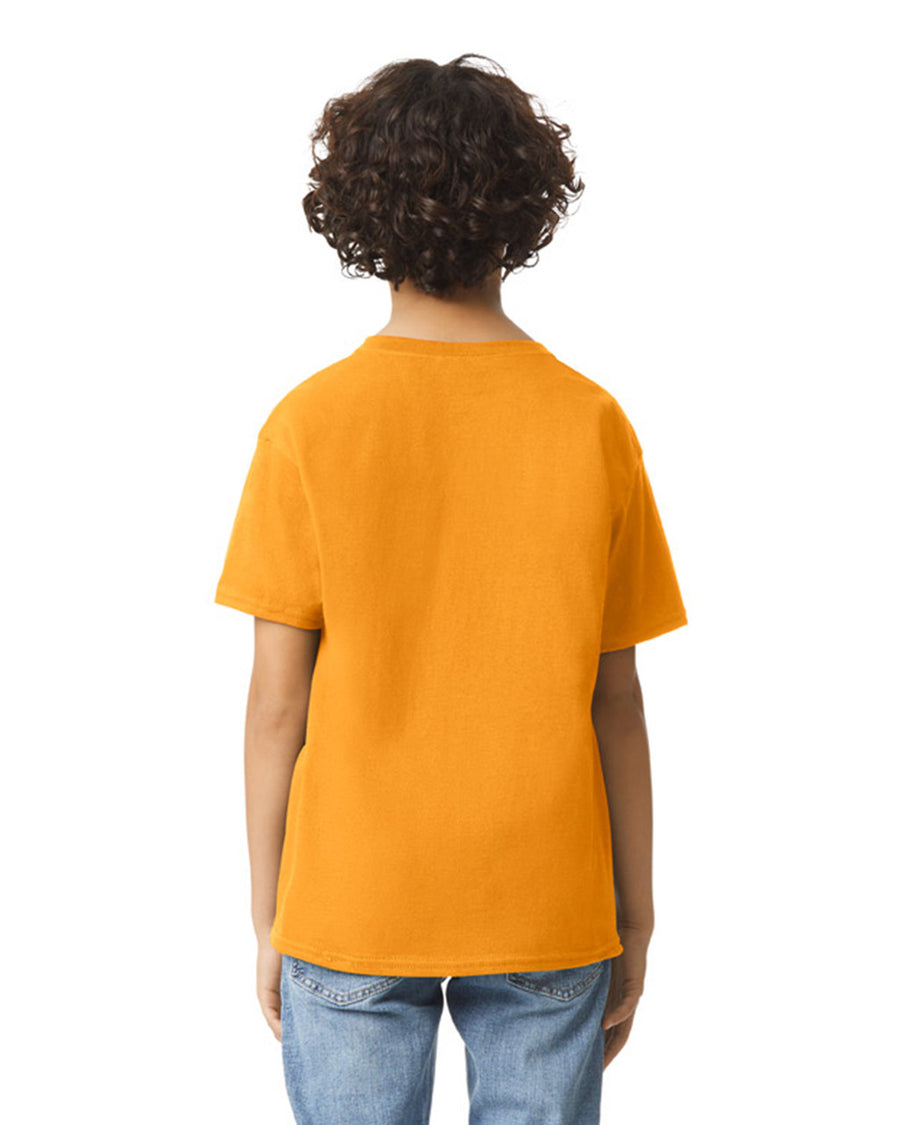 Gildan 2000B Youth Ultra Cotton T-Shirt - Gold - model back