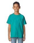 Gildan 2000B Youth Ultra Cotton T-Shirt - Jade Dome - model front