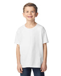 Gildan 2000B Youth Ultra Cotton T-Shirt - White - model front