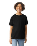 Gildan 2000B Youth Ultra Cotton T-Shirt - Black - model front