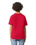 Gildan 2000B Youth Ultra Cotton T-Shirt - Red - model back