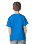 Gildan 2000B Youth Ultra Cotton T-Shirt - Royal - model back