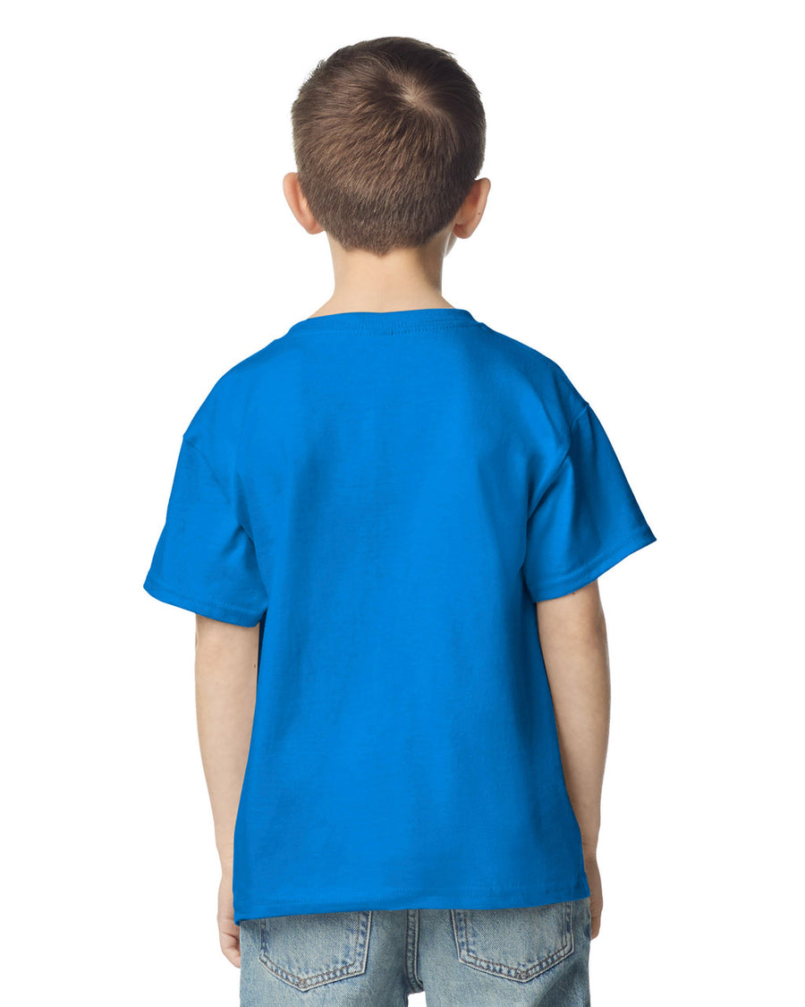 Gildan 2000B Youth Ultra Cotton T-Shirt - Royal - model back