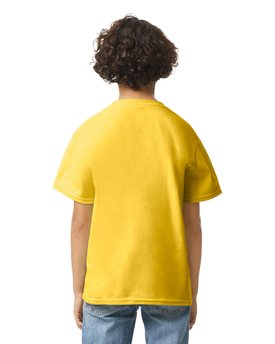 Gildan 2000B Youth Ultra Cotton T-Shirt - Daisy - model back